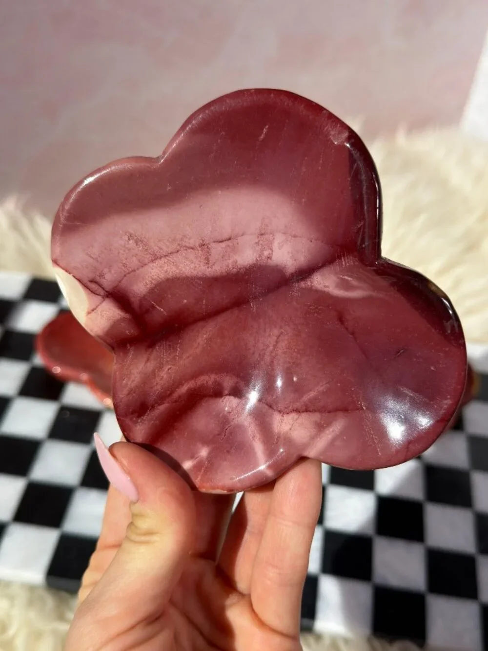 Mookite Cloud Dish Natural Australian Gemstone Bowl